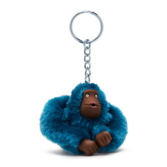 Kipling Sven Small Monkey Keychain Kiegészítők Türkiz | HU 2017OK